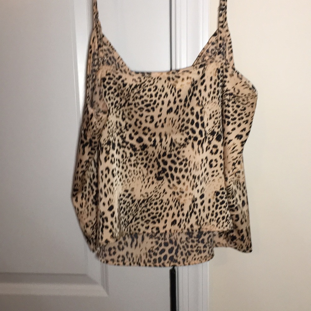 Leopard Print Cami Top - Picture 4 of 6